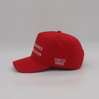 MMMA HAT - RED DEEP A-FRAME