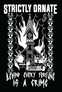 BEHIND EVERY FORTUNE IS A CRIME TEE