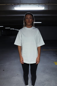 WHITE LOGO TEE